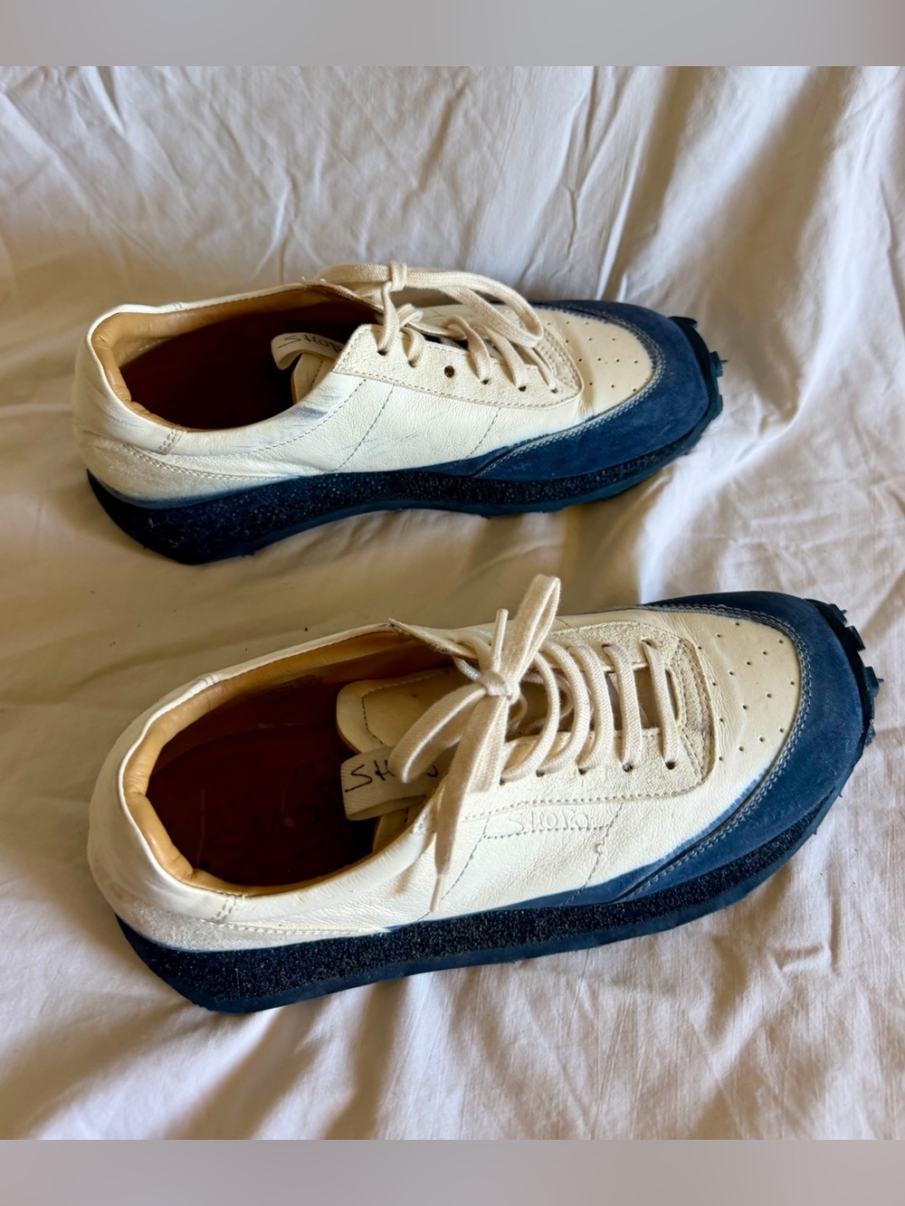 Shoto 'Dip Dyed' Leather Sneakers size M 38